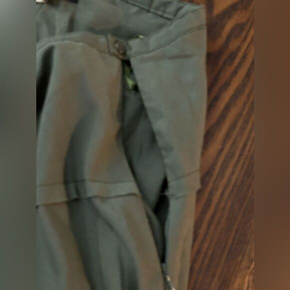 L'Pogee tiered maxi Ruffle Skirt Size medium NWT olive green boho gypsy festival - Picture 16 of 16